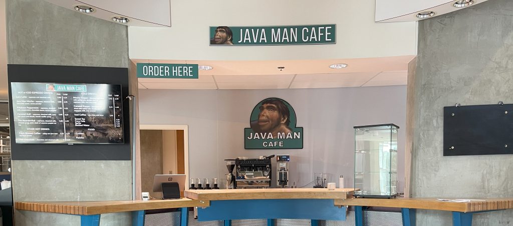 Java Man Cafe at the Wonders Center & Science Museum